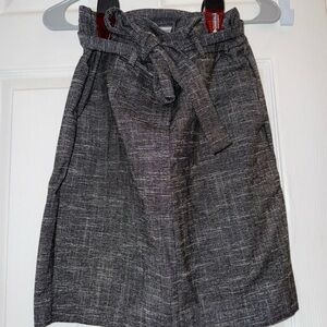 LOFT Charcoal Pencil Skirt